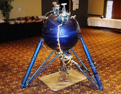 Unreasonable Rocket 'blue ball' vehicle