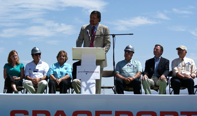 Richardson et al. at groundbreaking