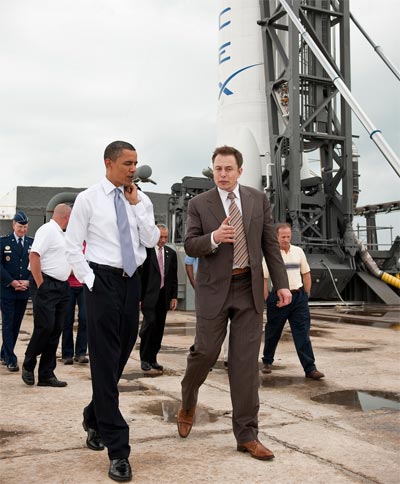 Obama and Musk