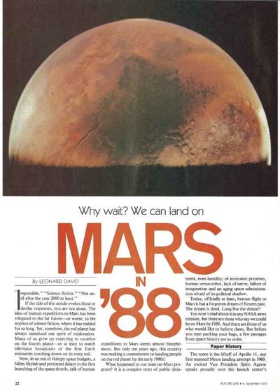 Mars cover