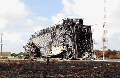 Alcântara explosion aftermath