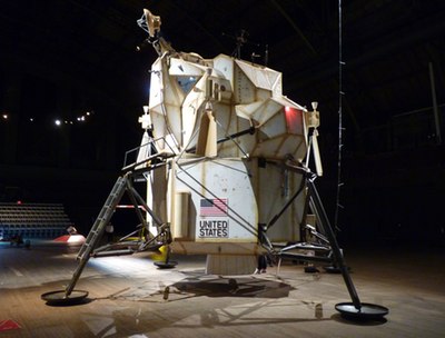 lunar lander replica