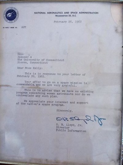 NASA letter