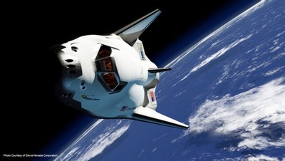 Dream Chaser in orbit