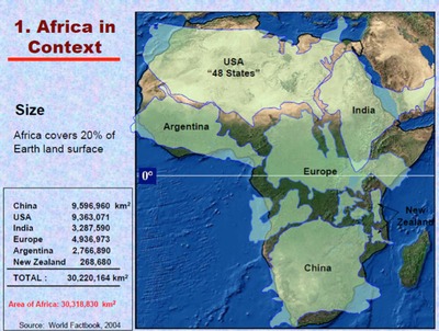 Africa map