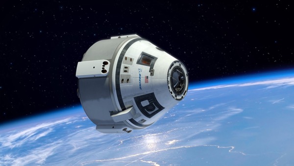 CST-100 in orbit