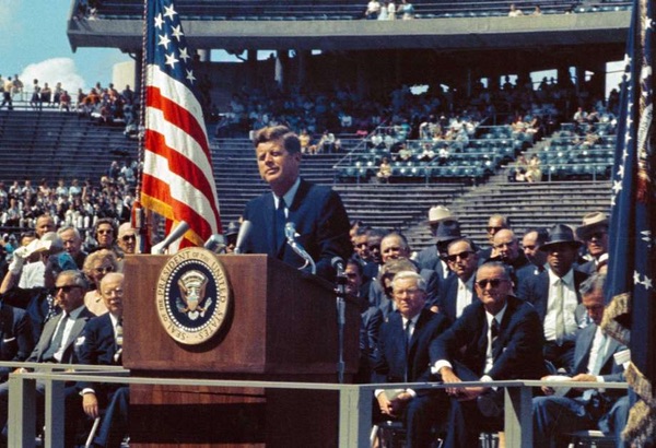 JFK at Rice