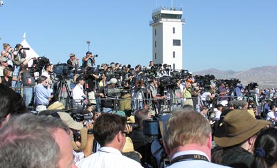 SpaceShipOne press