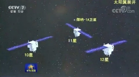 Chinese remote sensing satellites