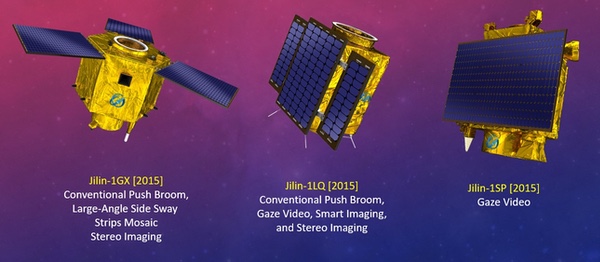 Chinese remote sensing satellites