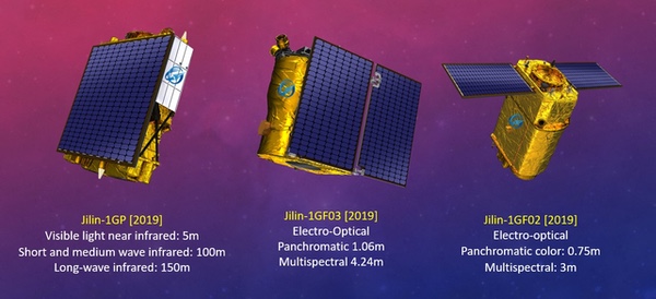 Chinese remote sensing satellites