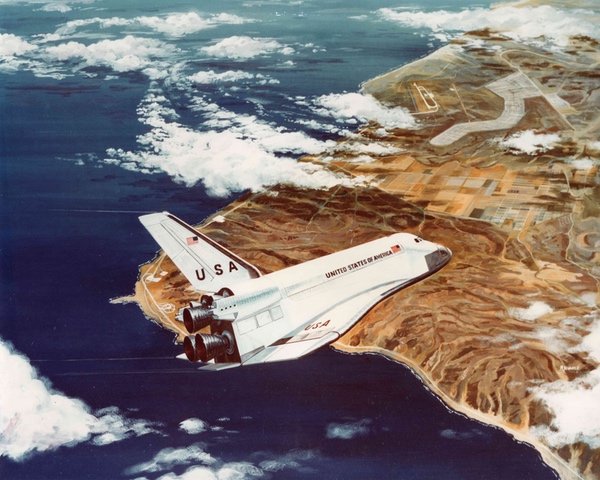 VAFB shuttle