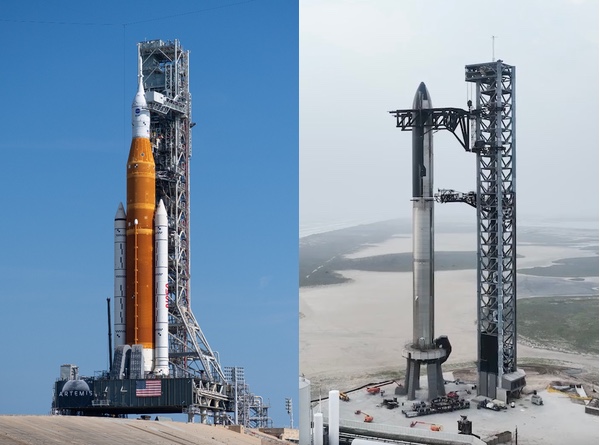 SLS and Starship