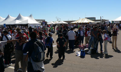 Crowd at X Prize Cup