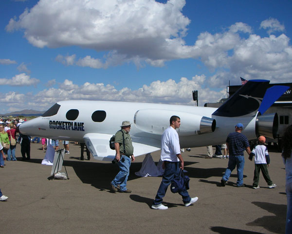 Rocketplane replica