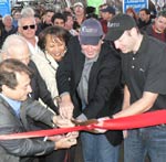 Ribbon cutting