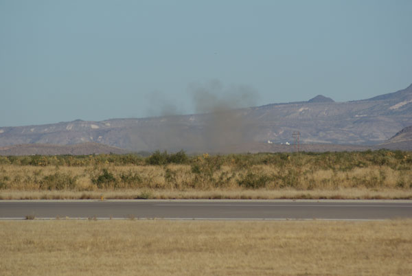 Dust cloud