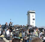 Media covering SS1 flight